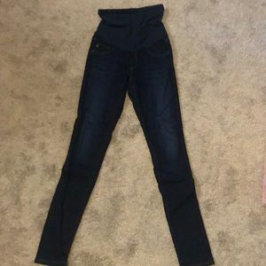 Maternity AG stretchy dark denim 27R